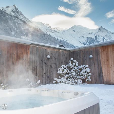 Apartment Au Bon Coin - Luxury Chamonix Hidden Haven, Mont Blanc View, Hot Tub And Garden Екстер'єр фото