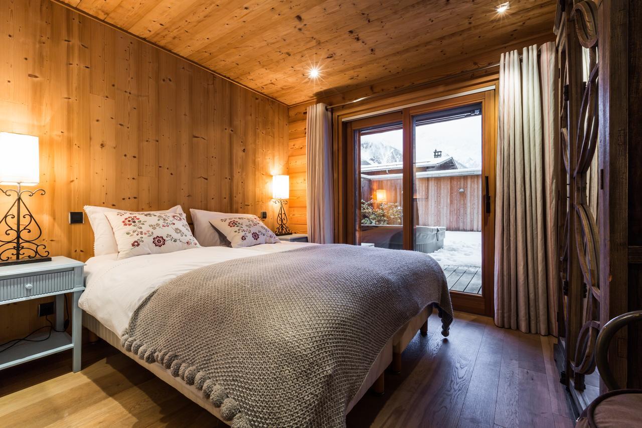 Apartment Au Bon Coin - Luxury Chamonix Hidden Haven, Mont Blanc View, Hot Tub And Garden Екстер'єр фото