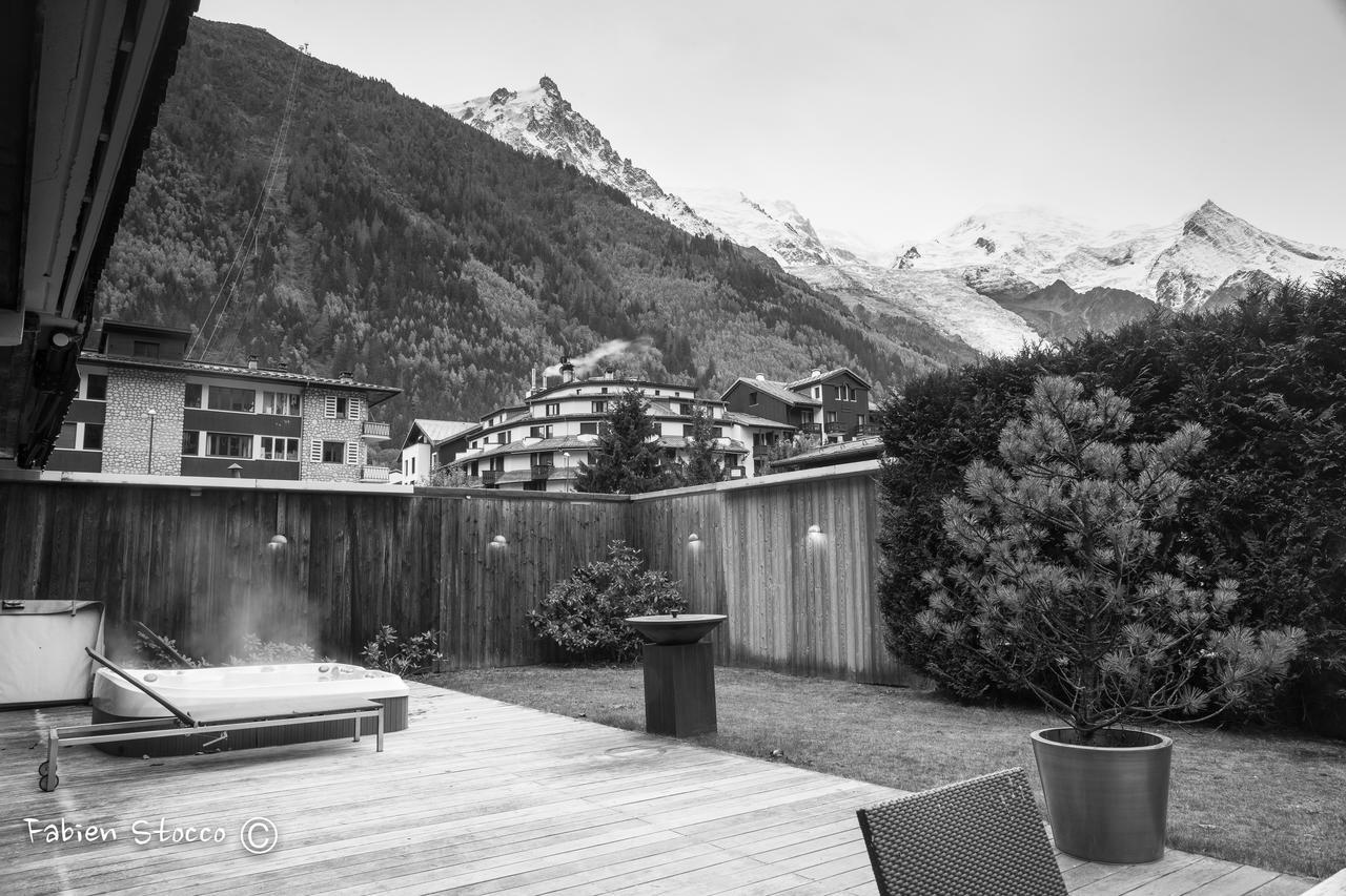 Apartment Au Bon Coin - Luxury Chamonix Hidden Haven, Mont Blanc View, Hot Tub And Garden Екстер'єр фото
